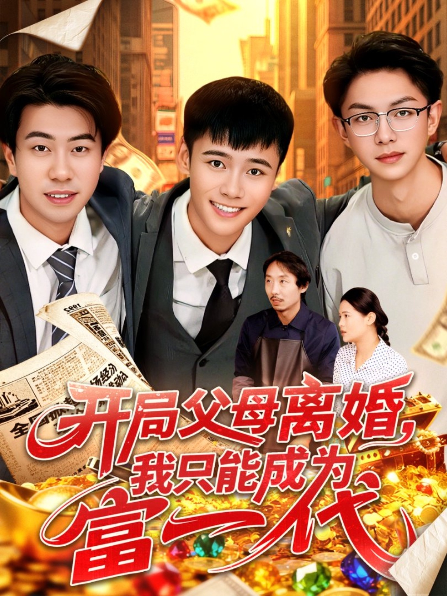 開局父母離婚，我只能成為富一代(全集)